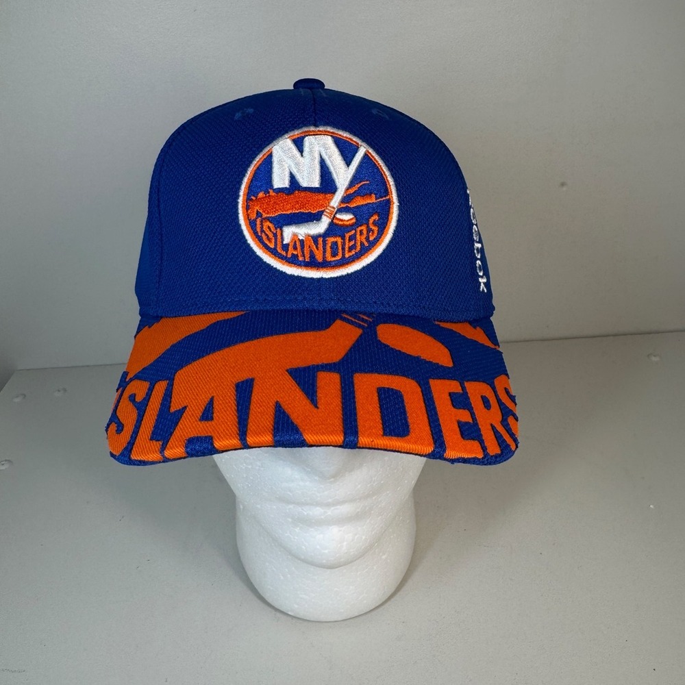 NWT! Reebok Islanders NHL Hat Cap Flex Fit Hockey Fan Gear‎ New York Adult L/XL